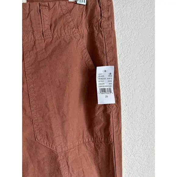 Pacsun Brown Low Rise Britney Flare Cargo Pant Size 25 | 2 NWT Punk Utility - Picture 5 of 14